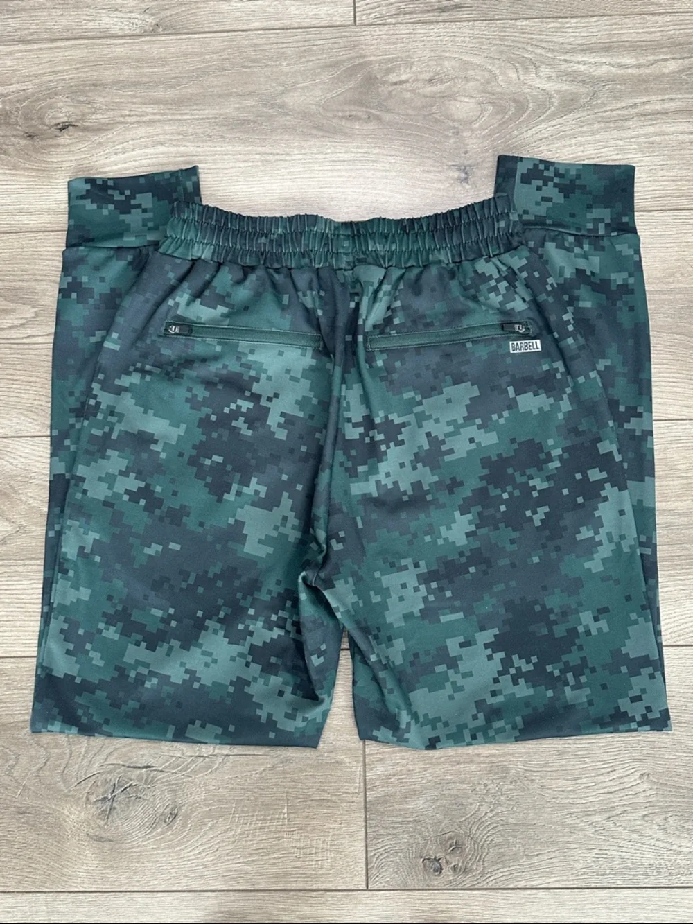 Barbell Apparel Ultralight Jogger Pants Green Digital‎ Camo Size Small
